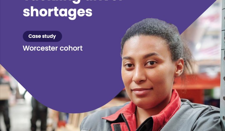 Worcester Cohort brochure banner image.