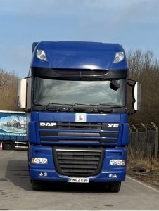 Image of the truck that Richard W used for his training.